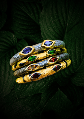 Extinction Wildlife Bracelets – luxury handcrafted jewellery by Amanda Marcucci, Florence.