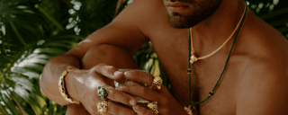 Shop Men's Jewellery – luxury handcrafted jewellery by Amanda Marcucci, Florence.