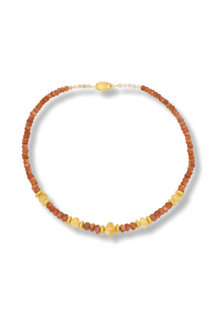 sunstone citrine necklace - amanda marcucci