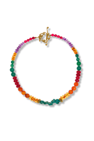Turquoise, Nicholas, short necklace, multi gemstones, amber necklace, layering, necklace, beach necklace