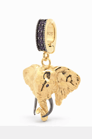 Gold Elephant Charm - Amanda Marcucci