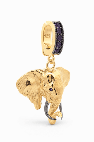 Gold Elephant Charm - Amanda Marcucci