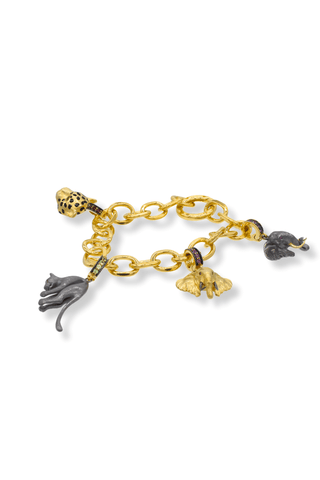 Silver elephant charm – Helena Christensen x Amanda Mar