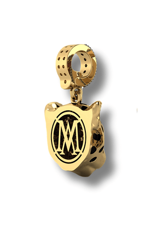 Gold leopard charm – Helena Christensen x Amanda Marcucci