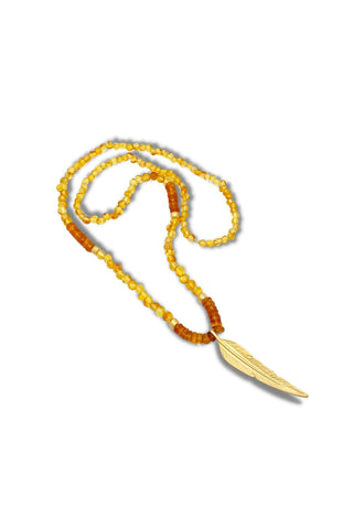Long Amber Necklace